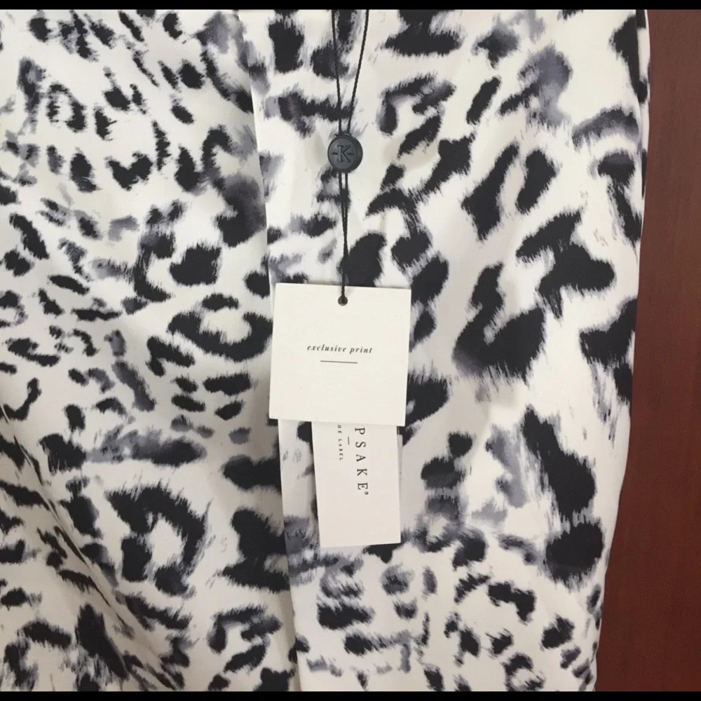 Keepsake asymmetric leopard skirt - Picture 6 of 6